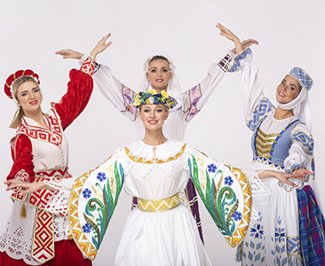 Выступление государственного академического ансамбля танца Беларуси