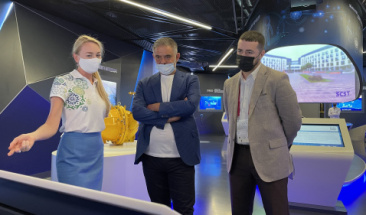Businessman Hassan Hammuda visits Belarus Pavilion at Expo 2020